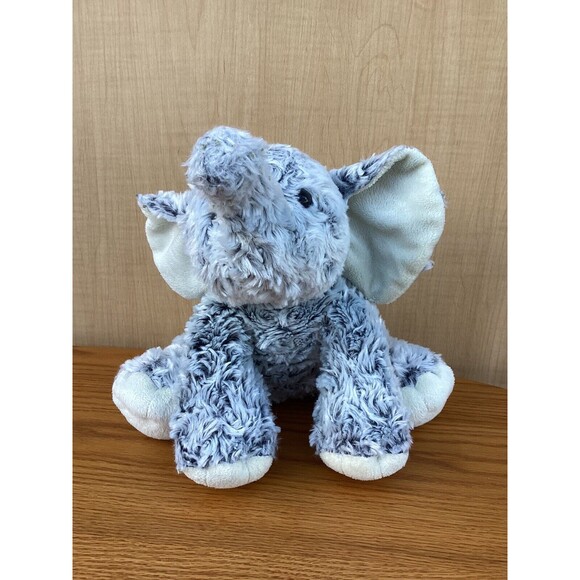 Babies R Us 2015 Grey Elephant Plush Lovey Soft Stuffed Animal Toy 13” - Picture 1 of 10